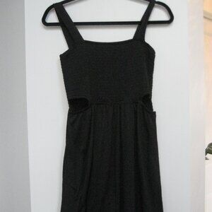 Retrod midi dress with side cut outs